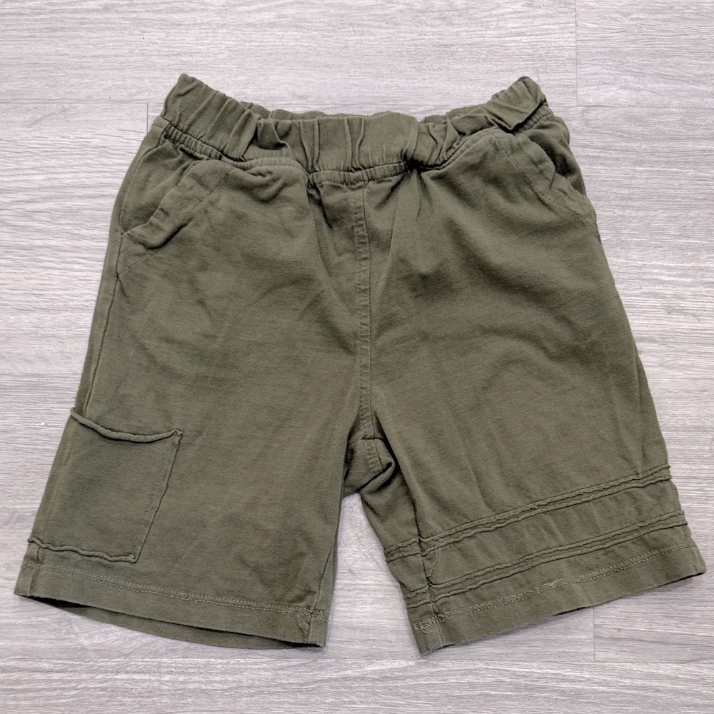 Boys (sz 7) Chaser Cozy Beach Shorts in Olive green